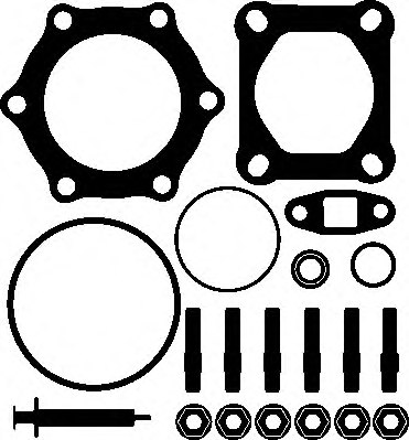 ELRING 716.080 Mounting Kit, charger